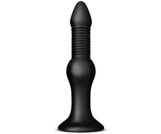 BUTTR – sprogstamosios kovinės galvutės analinis dildo