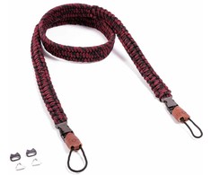 Genius C-ROPE Kameragurt Traveler aus Paracord 125cm Raudona Dots retail
