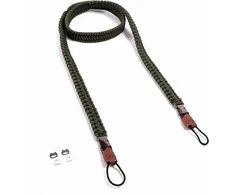 BCB C-ROPE kameragurtas keliautojui iš parakordo 140 cm, Military Olive mažmeninė prekyba