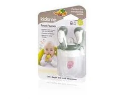 Naujiena! Specialus pasiūlymas! Kidsme kūdikių maitinimo įtaisas kietam maistui (vidutinio dydžio) Pilkas nuo 4 mėnesių 160350GR