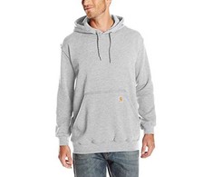 Carhartt Bluza Carhartt vidutinio svorio megztinis su gobtuvu Pilka