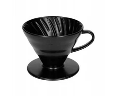 Ceramic coffee dripper Hario V60-02 Matte Juodas
