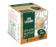 Kavos kapsulės, suderinamos su NESCAFÉ® Dolce Gusto® Charles Liégeois Café au lait, 16 vnt.