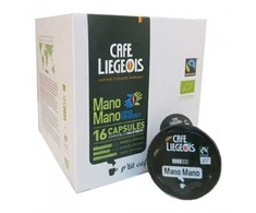 Kavos kapsulės, suderinamos su NESCAFÉ® Dolce Gusto® Charles Liégeois Mano Mano, 16 vnt.