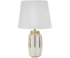Lampa stołowa Ferretti Lampa su ceramiczną podstawą, TAVOLO, Ø 25 cm