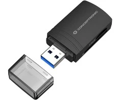 Conceptronic BIAN06B USB 3.2 Gen 1 (3.1 Gen 1) A tipo kortelių skaitytuvas, juodas