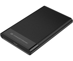 Conceptronic DANTE06B kietojo disko dėklas HDD/SSD dėklas, juodas, 2,5 colio