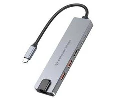 Conceptronic DONN29G Doko stotelė Laidinis USB 3.2 Gen 2 (3.1 Gen 2) Type-C pilkas