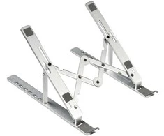 Conceptronic Conceptronic THANA04S nešiojamojo kompiuterio stovas Nešiojamojo kompiuterio stovas Sidabrinis 39,6 cm (15,6 colio)