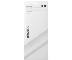 Spausdintuvas „Cricut Joy Smart Label“ rašomosios vinilo etiketės, nuolatinės baltos, 33 cm (13 colių), 4 lipnūs lapai, skirti naudoti su, 2010000