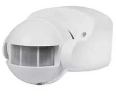 GTV Jutiklis judesio 180°, 1000W, IP44, 10m, paviršinis, baltas