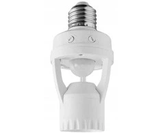 GTV Judesio detektorius CR-6, maks. 60 W, E27, AC220-240 V, 50/60 Hz, kampas 360°, diapazonas