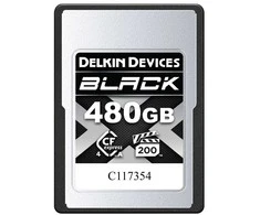 Atminties kortelė Delkin CFexpress 4.0 Juodas, VGP200, R1830/W1710 (A tipas | 4.0) 480 GB