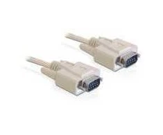 Delock Kabelis RS-232 Seriell Sub-D9 Stecker / Stecker 3 m