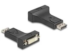 Delock Adapteris DisplayPort 1.1 pasyvioji juoda DVI moteriška