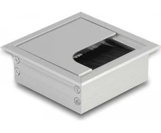 DeLOCK 66860 organizator na kable Biurko Cable grommet Sidabrinė 1 vnt.