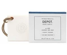 „Depot 600 Body Solutions No. 602 Botanical Complex Cleansing Classic“ odekolono muilo gabalėlis su gėlių natomis, 100 g