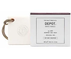 „Depot 600 Body Solutions No. 602“ valomasis muilo gabalėlis su botaniniu kompleksu ir rytietišku sielos kvapu, 100 g