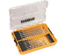 Grąžtas Dewalt Grąžtai SDS+ EXTREME grąžtai 5-12mm + antgaliai 19 vnt, T.CASE