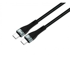 Kabelis USB Conceptronic USB-C - USB-C 2 m Juodas (ETTA01B20)