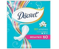 Higieniniai įklotai DISCREET Spring Breeze, 60 vnt.