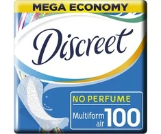 Higieniniai įklotai DISCREET Air, 100 vnt.