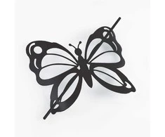 Douceur d`Interieur Juoda užuolaidų segtukas BUTTERFLY, 1 vnt
