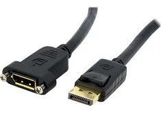 StarTech DISPLAYPORT PLANO MONTAVIMO KABELIS/KABELIS F/M