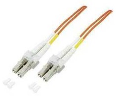 EFB EFB LWL Kabelis Duplex Jumper LC-LC 50/125 OM3 15 Meter LSZH Halogenfrei aqua 2.0mm geprueft mit Messprotokoll