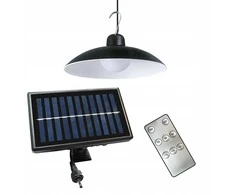 Eko-Light Milagro pakabinamas šviestuvas saulės energija varomas pakabinamas šviestuvas Saturn EKO9150 6W LED 80lm 4000K IP45 juodas