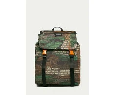 Guess, Salameda, Textile Backpack, Camouflage, Nešiojamas kompiuteris Compartiment, Unisex