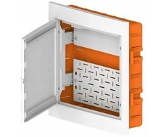 Elektro Plast Nasielsk 3681-20 AERO įleidžiamas daugialypės terpės skirstomasis įrenginys 2x18 IP40 baltas 3681-20