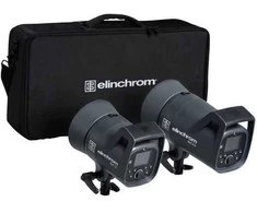 Elinchrom Elinchrom ELC 125/500 TTL Studijos lempos rinkinys
