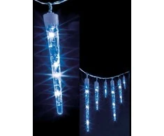 Fééric Lights and Christmas Icicle šviesos grandinėlė 63 LED, mėlyna