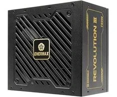 750W Enermax Maitinimo šaltinis 750W Revolution3 80+ Gold Juodas FULLMOD
