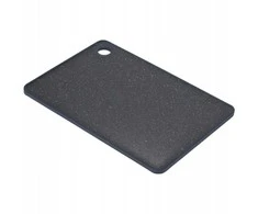 Excellent Houseware Plastikinė pjaustymo lenta 33x23 cm juoda