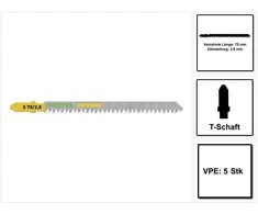 Pjūkleliai siaurapjūkliui Festool; 75 mm; 2,8 mm; 5 vnt.
