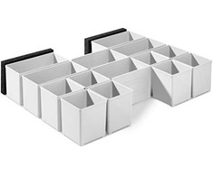FESTOOL Set 17 plastikas containers 60x60/120x71 3xFT