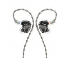 FiiO JH5 juodos ausinės – hibridinės IEM 1x DD 4x BA