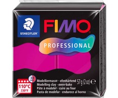 FIMO PROFESSIONAL modelino molis, kietėjantis orkaitėje, 57 g, rausvai raudonas