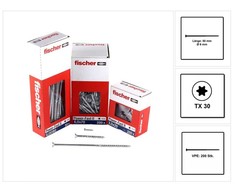 Fischer Fischer PowerFast II 6,0x80 SK TX TG blvz 200
