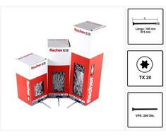 Fischer PowerFast II 5,0x100 SK TX TG blvz 200