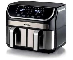 Gruzdintuvė Ariete 4625/00 Air Fryer Dual juodai-sidabrinis