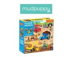 Dėlionė „Mudpuppy“ statybvietė, 25 vnt.