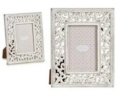 Gift Decor Dovanų dekoras Giftdecor Rėmelis Nuotraukų rėmelis mediniame, dekoruotame rėmelyje LIRA, 19,6 x 11,5 x 24,5 cm