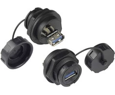 GoodConnections Adapteris AV Alcasa Alcasa IC04-U304 USB A kištukas Juodas