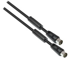 Alcasa Alcasa S-PAK50S kabelis koncentryczny 50 m IEC Juodas