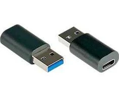 GoodConnections Adapteris USB Alcasa AD300 USB-A - USB-C Juodas (USB-AD300)