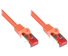 GoodConnections „Good Connections“ 0,15 m RNS patch kabelis CAT6 S/FTP PiMF oranžinis