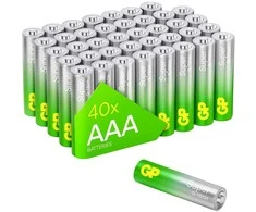Gold Peak Industries GP 1x40 GP Super Alkaline AAA Micro baterijos PET dėžutė 03024AETA-B40